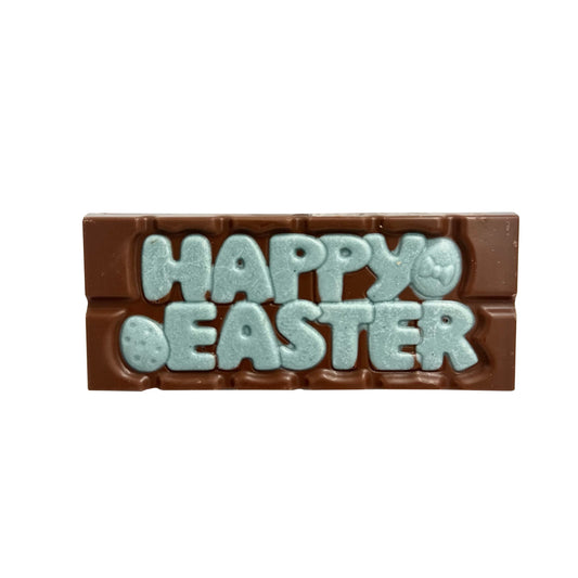 Chocolate Happy Easter Plaque