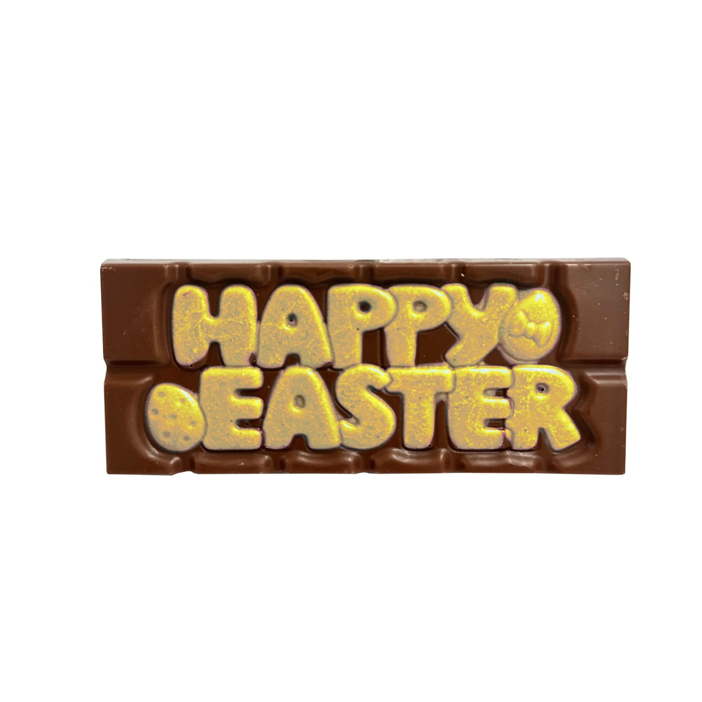 Chocolate Happy Easter Plaque