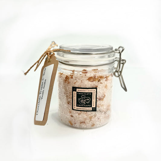 Chocolate Frappe & Rose Bath Salts