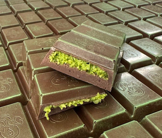 Limited Release Pistachio with Knafeh and Gourmet Milk Chocolate Bar