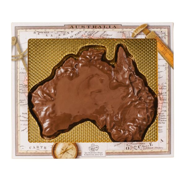 Milk Chocolate Australia Plaque 400g